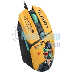 Мышь проводная A4Tech Bloody W63 Max Renegade желтый, 12000 dpi, USB, кнопки - 7