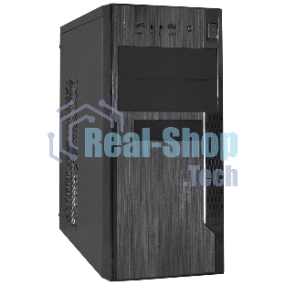 Компьютерный корпус Minitower ExeGate EX299312RUS MA-373X-UNS500 (mATX, БП UNS500 с вент. 12см, 2*USB, аудио, черный)