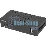 Приставка для цифрового ТВ Hyundai H-DVB440 черный, DVB-T2, DVB-T, DVB-C, HDMI, USB 2.0 x2