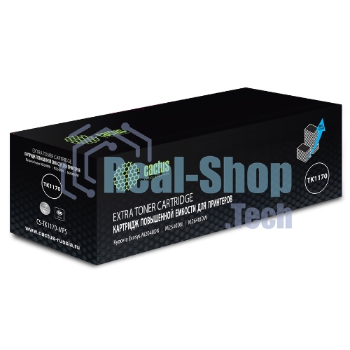 Картридж лазерный Cactus CS-TK1170-MPS черный (12000 стр.) для Kyocera Ecosys M2040dn/M2540dn/M2640idw