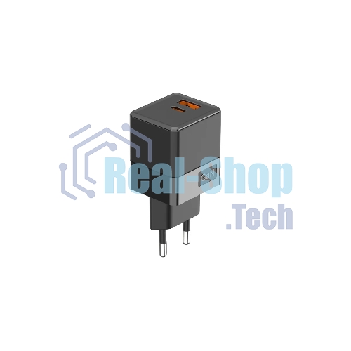 Сетевое зарядное устройство Rexant с двумя портами USB-A и USB-C, 35Вт