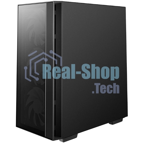 Компьютерный корпус Deepcool MATREXX 55 V4 без БП, боковое окно (закаленное стекло), 3xARGb LED 140мм вентилятора спереди, 1xARGb LED 120мм вентилятор сзади, черный, ATX