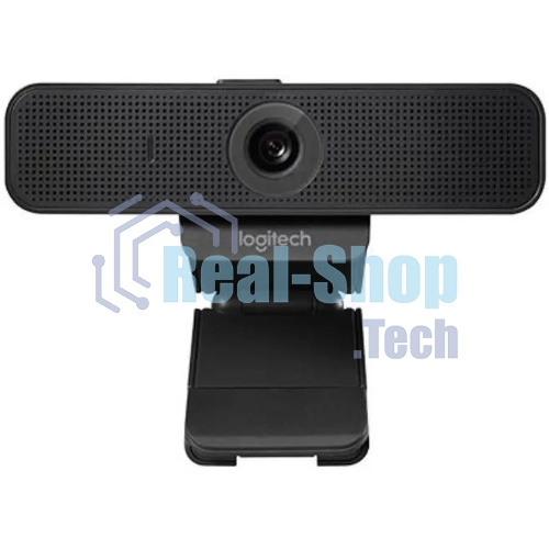 Веб-камера Logitech C925e 1920x1080, 30 кадр/с, USB Type-A, микрофон (2 шт, шумоподавление), автоматическая фокусировка, автоосвещение, шторка приватности, универсальное крепление