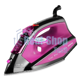 Утюг Centek CT-2355 фиолетовый, 2500 Вт, 45 г/мин, 160 г/мин, 270 мл