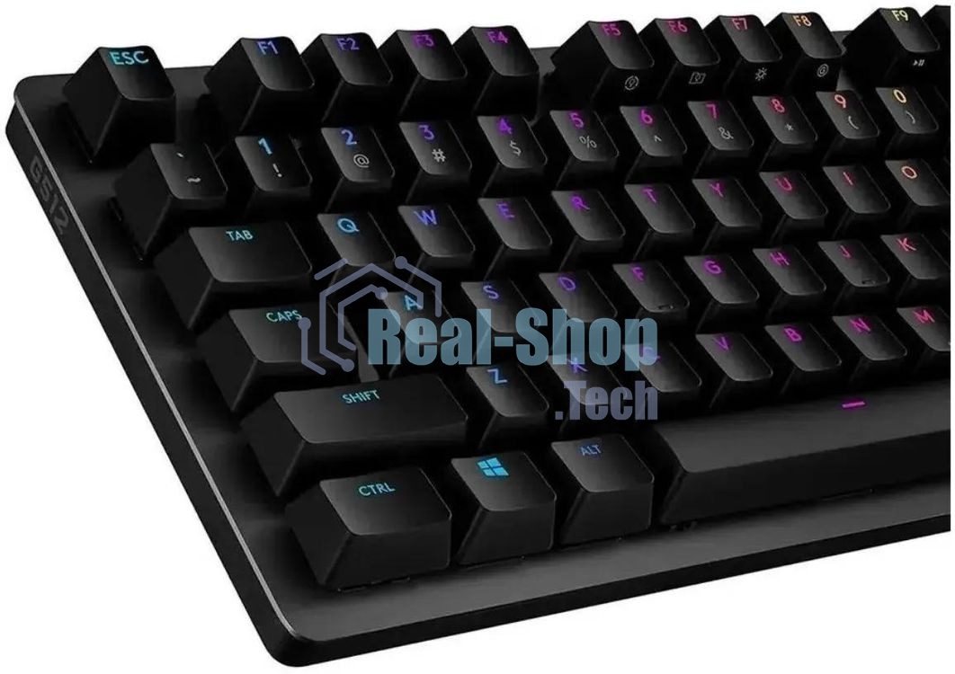 Клавиатура Logitech G512 Red Linear механическая черный USB Multimedia for gamer LED (920-009374)