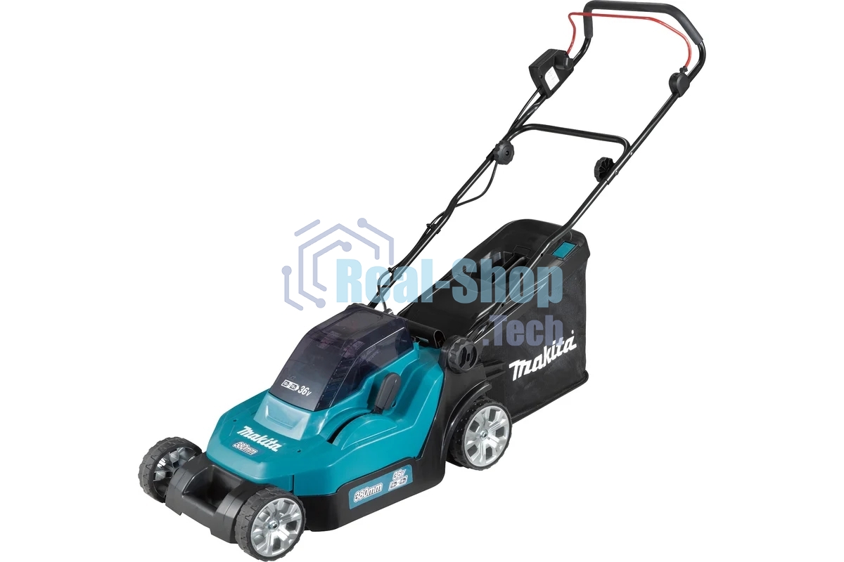 Газонокосилка аккумуляторная Makita DLM382PM2, 18 В, 4 Ач