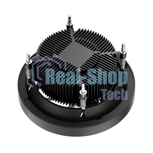 Кулер для процессора DEEPCOOL UL551 черный,(только сокет 1700), 136 мм, алюминий, 1800 об/мин, 26.8 дБ, 4 pin, 95 Вт, 71 мм