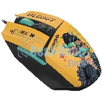 Мышь проводная A4Tech Bloody W63 Max Renegade желтый, 12000 dpi, USB, кнопки - 7