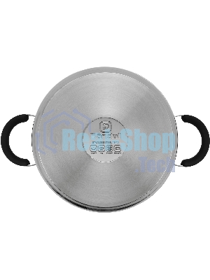 Кастрюля Rondell Brando RDS-1805 5.1 л. d=24 см (с крышкой) сталь