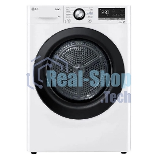 Сушильная машина LG DC90V3V6W белый, 9 кг, сушка - тепловой насос, программ - 14, 60 x 85 x 66 см