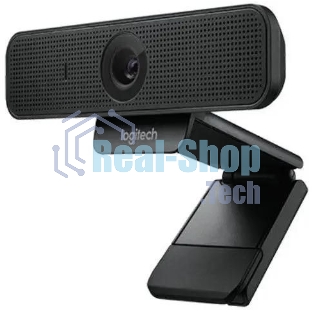 Веб-камера Logitech C925e 1920x1080, 30 кадр/с, USB Type-A, микрофон (2 шт, шумоподавление), автоматическая фокусировка, автоосвещение, шторка приватности, универсальное крепление
