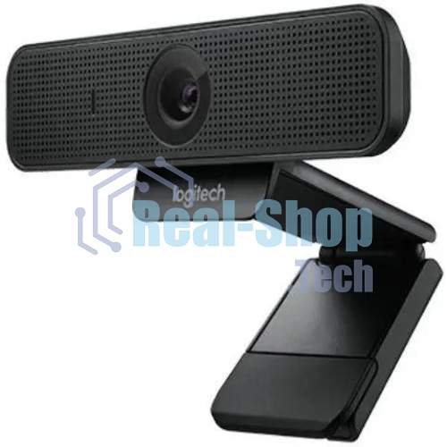 Веб-камера Logitech C925e 1920x1080, 30 кадр/с, USB Type-A, микрофон (2 шт, шумоподавление), автоматическая фокусировка, автоосвещение, шторка приватности, универсальное крепление