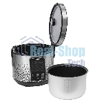Мультиварка Centek CT-1499 черный/сталь, 900 Вт, 5.0 л, 25 программ, мультиповар, антиприг. покрытие