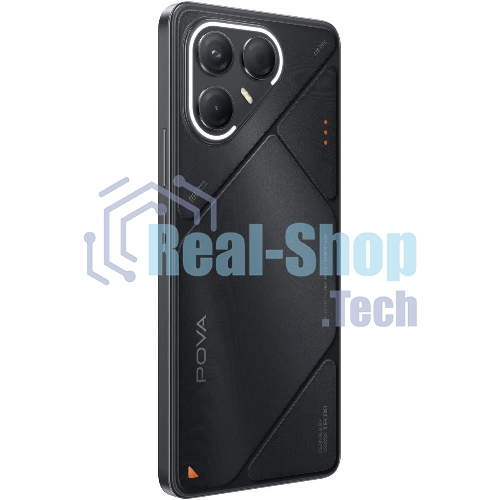 Смартфон Tecno Pova 7 5G LJ7, 8/128Gb, черный