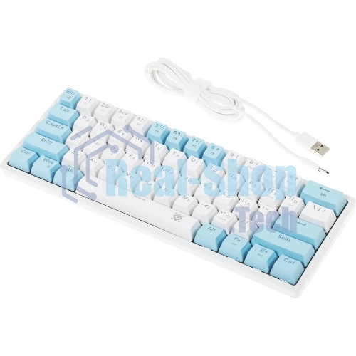 Клавиатура Defender Amox GK-585 проводная, USB Type-A, белый