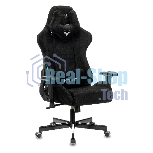 Кресло Бюрократ VIKING KNIGHT LT20 FABRIC черный, ткань, 120 кг, механизм качания