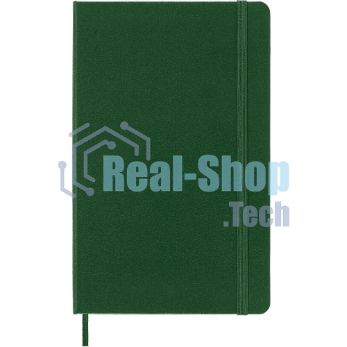 Блокнот Moleskine CLASSIC QP061K15 Large 130х210 мм, 240 страниц, клетка, твердая обложка, зеленый