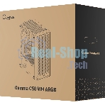Компьютерный корпус Ocypus Gaммa C50 WH ARGB, MATX, USB 3.0*1+USB 2.0*2, FRONT 3x120мм ARGB, REAR 1x120мм ARGB