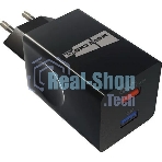 Сетевое зарядное устройство MORE CHOICE (4627151195100) NC55QCm QC3.0 черный