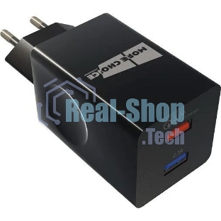 Сетевое зарядное устройство MORE CHOICE (4627151195100) NC55QCm QC3.0 черный