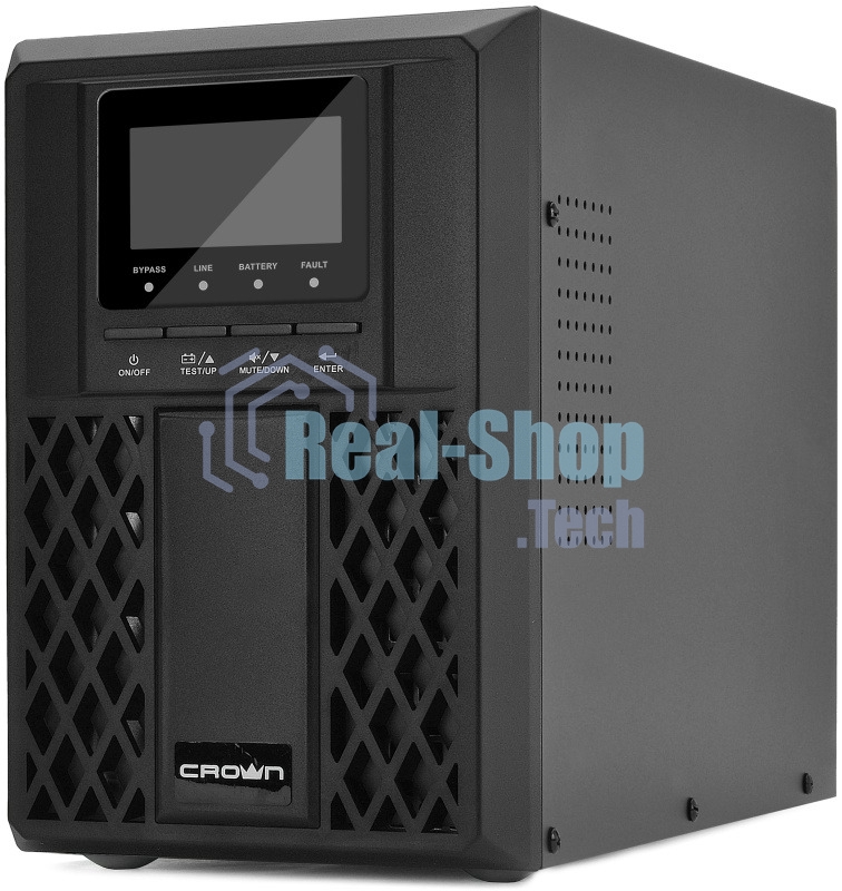 Источник бесперебойного питания Crown CMUOA-350-1K EURO/1000 ВА/900 Вт/2xCEE 7/3 (Schuko) (евророзетка)