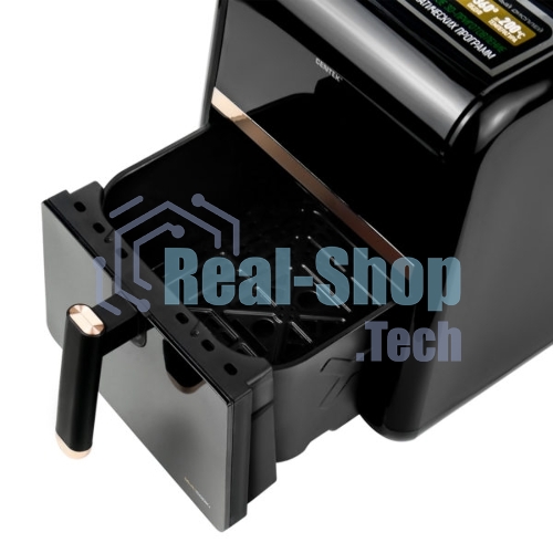 Аэрогриль Centek CT-3102 черный, 1500 Вт, 5 л, сенсор, 8 программ