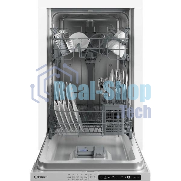 Встраиваемая посудомоечная машина Indesit DIS 1C59, белый, 44.8 см, 10 компл., 48 дБ, класс A