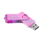 Флешка USB Smartbuy Twist Pink (SB064Gb2TWP), 64Gb, USB 2.0, R/W 20/10, розовый