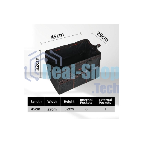Сумка для инструментов Deli DL430907 Black Edition