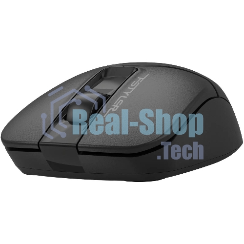 Мышь беспроводная A4Tech Fstyler FG12 черный, 1200 dpi, радиоканал, USB, кнопки - 3