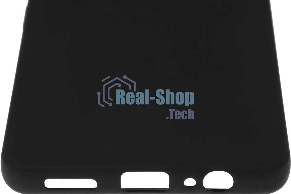 Чехол (клип-кейс) BoraSCO для Tecno Pova 6/6 Pro Silicone Case черный (73173)