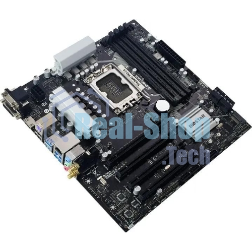 Материнская плата Biostar B760MXC PRO, LGA 1700, Intel B760, 4xDDR4, 8xSATA, 2xM.2, 1xPCIe 4.0 x16, 3xPCIe 3.0 x1, 1xHDMI, 1xDVI, 1xVGA, 1x 1Gb LAN, 4xUSB-A 3.2 Gen 2, 2xUSB-A 2.0, 3x3.5 мм, 7.1, mATX