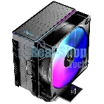 Кулер для процессора Ocypus Gaммa A40 BK ARGb черный 100мм алюминий+медь 2400rpm 29.5db 4-pin 200W 133мм