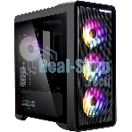 Компьютерный корпус MiniTower Zalman M3 plus RGb (mATX, Mini-ITX, USB 2.0x1, USB 3.0x1, без БП) (M3 plus RGb)