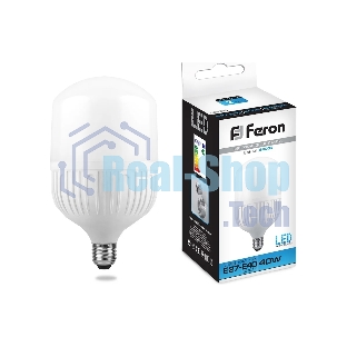 Лампа светодиодная Feron LB-65 40W 230V E27 6400K