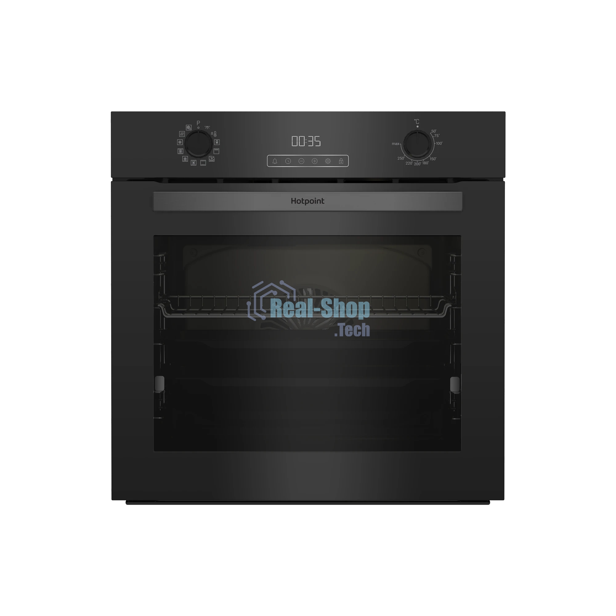 Электрический духовой шкаф Hotpoint HFE9 1231 JSH BLG черный