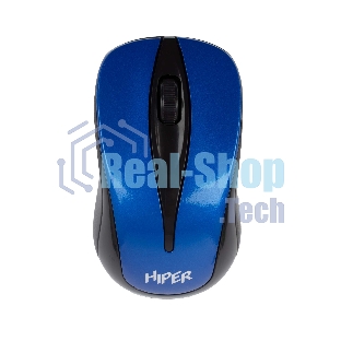Мышь беспроводная HIPER HOMW-062 синий, 1000 dpi, радиоканал, USB, кнопки - 3