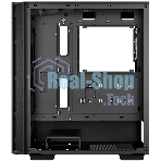 Компьютерный корпус Deepcool MATREXX 55 V4 без БП, боковое окно (закаленное стекло), 3xARGb LED 140мм вентилятора спереди, 1xARGb LED 120мм вентилятор сзади, черный, ATX