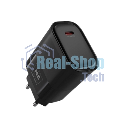 Сетевое зарядное устройство MORE CHOICE (4620202553478) NC67i СЗУ 1Type-C 3.0A PD 20W, черный