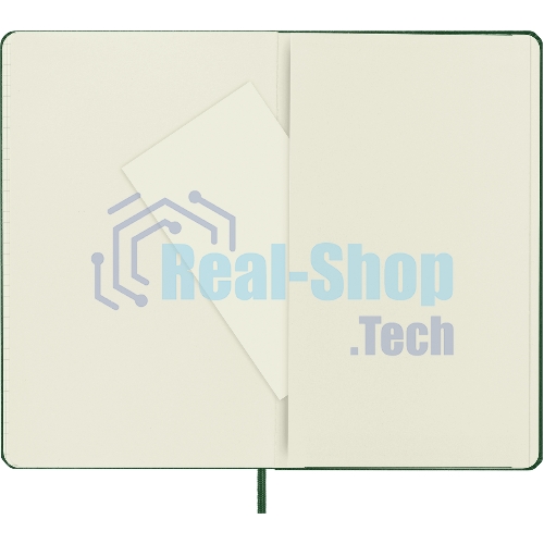 Блокнот Moleskine CLASSIC QP061K15 Large 130х210 мм, 240 страниц, клетка, твердая обложка, зеленый