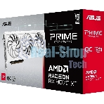 Видеокарта Asus PRIME-RX9070XT-O16G-WHITE белый
