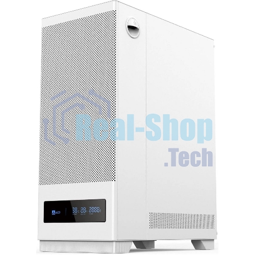 Компьютерный корпус ACD Citadel 108DW ATX, Type-C + 2 X USB ports + HD audio combo, Mesh, TG, белый