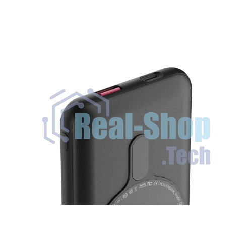 Портативный аккумулятор OLMIO QM-11, 10000mAh, 22.5W QuickCharge3.0/PowerDelivery, 15W wireless, серый