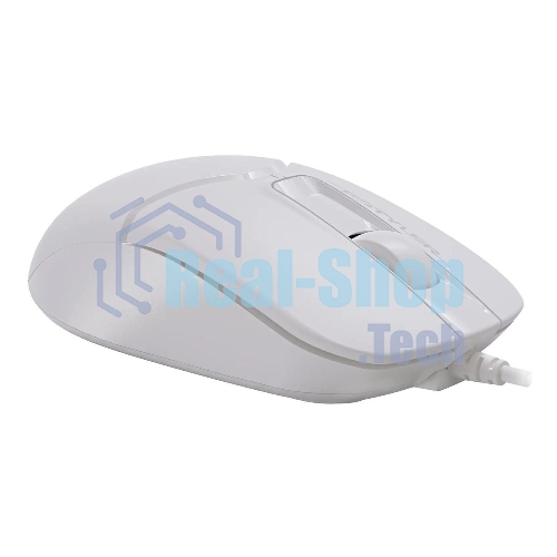 Комплект клавиатура+мышь A4Tech FStyler F1512 проводной, USB, 1200 DPI, белый