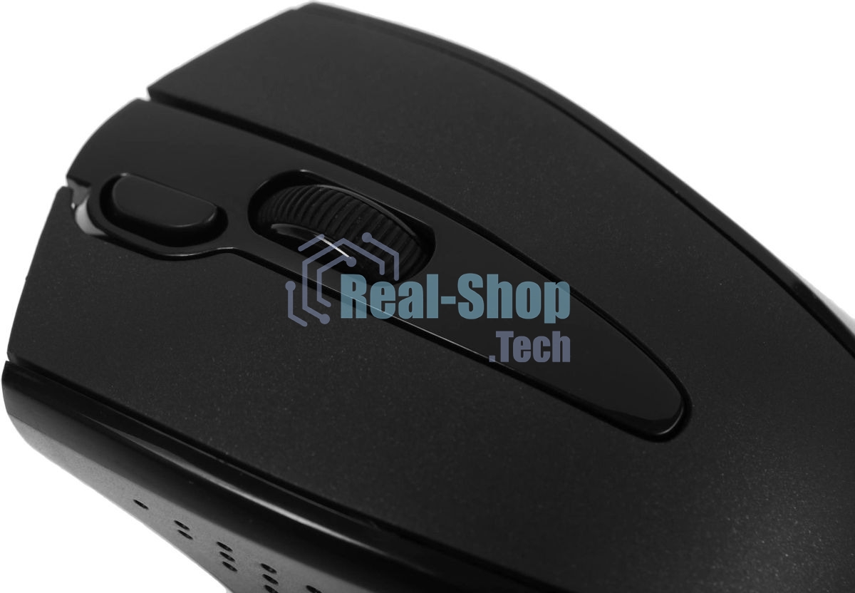 Мышь беспроводная A4Tech G9-500FS черный, 1200 dpi, радиоканал, USB, кнопки - 4