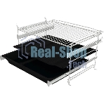 Духовой шкаф Gorenje BOS6737SYW, 77л, дверца с 2 стеклами, белый