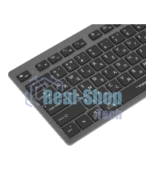 Клавиатура A4Tech Fstyler FX60H проводная, USB Type-A, серый