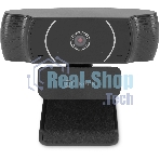 Веб-камера OKLICK OK-C016HD 1280x720, 30 кадр/с, USB Type-A, микрофон, универсальное крепление