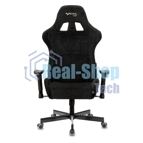 Кресло Бюрократ VIKING KNIGHT LT20 FABRIC черный, ткань, 120 кг, механизм качания