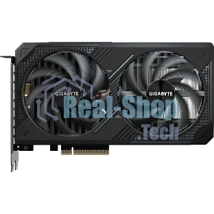 Видеокарта Gigabyte GeForce RTX 5060 Ti Windforce OC, NVIDIA RTX 5060 Ti, 8 ГБ GDDR7, 128 бит, PCI-e 5.0, 1xHDMI, 3xDP, 2587 МГц